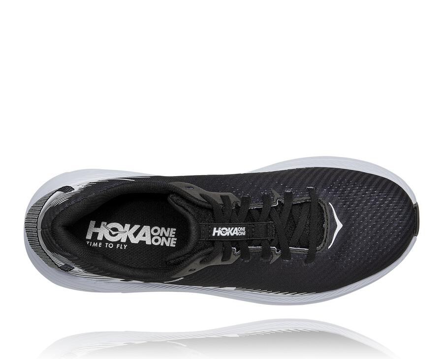 Hoka One One Hardloopschoenen Heren - Rincon 2 - Zwart/Wit - EH0627541